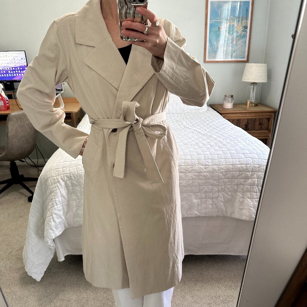 Everlane - The Drape Trench Size Small